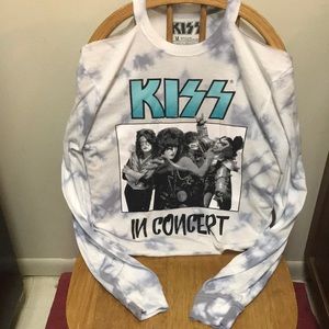 Kiss long sleeve shirt .  Modified Men’s medium